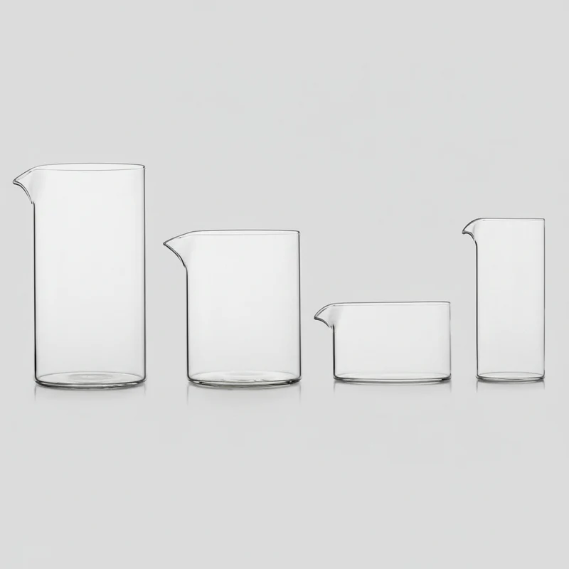 Jarrita boro. ø8 x 10 cm. 400 ml - 2 uds.