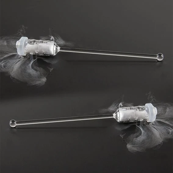 Mezclador de hielo seco. 22 cm - 2 Uds.