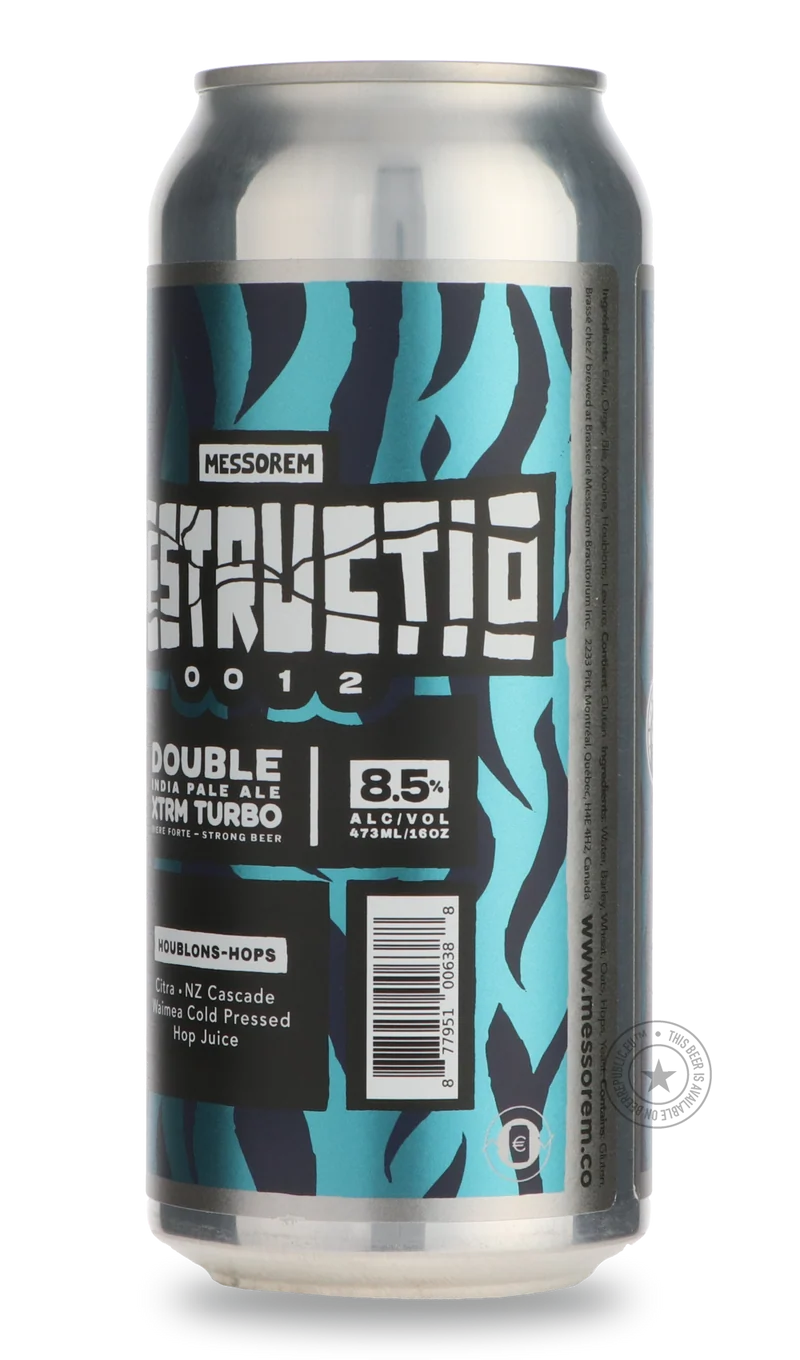 Destructio 0012 Citra NZ Cascade Waimea Cold Pressed Hop Juice