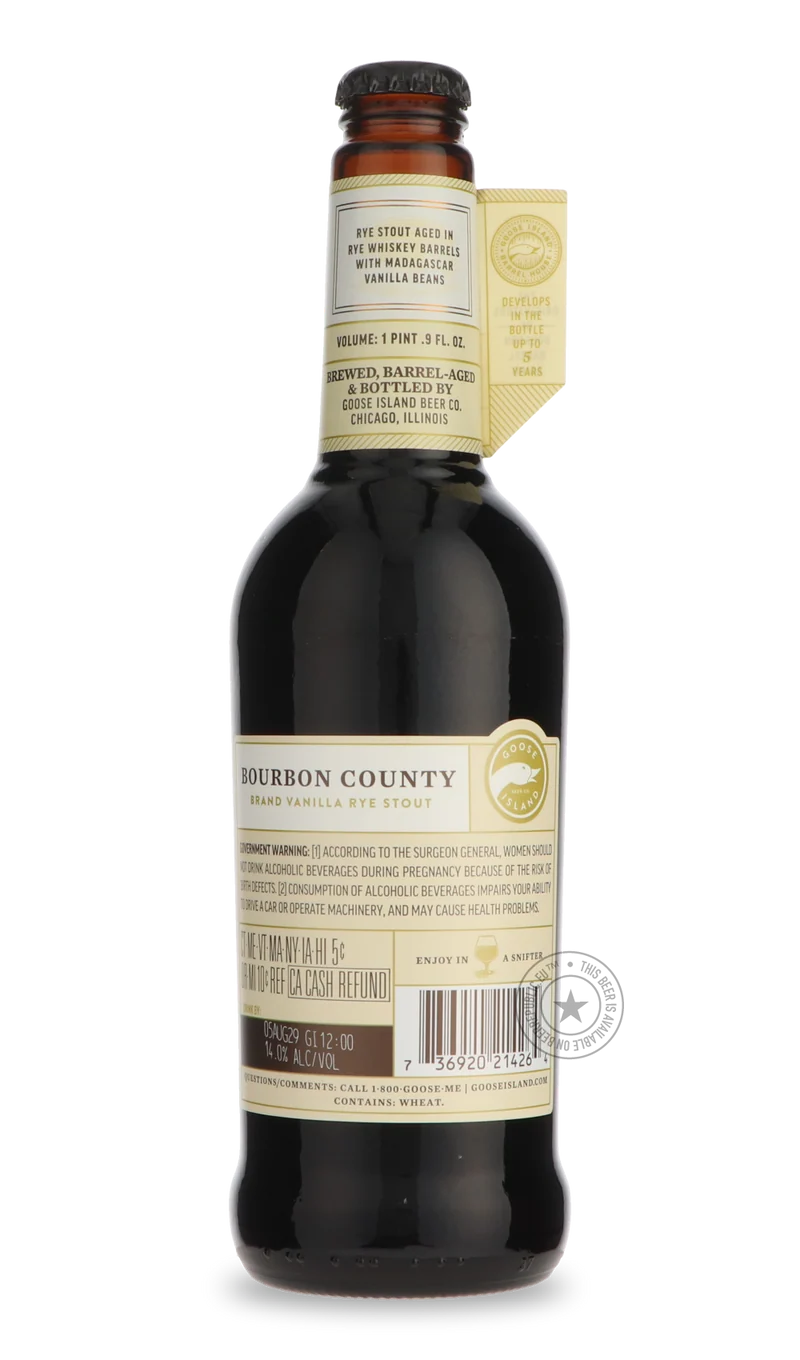 Bourbon County Brand Vanilla Rye Stout