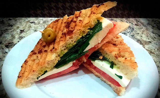 Sándwich Caprese