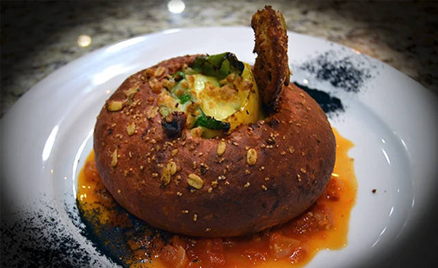 Pan de Campo con Vegetales