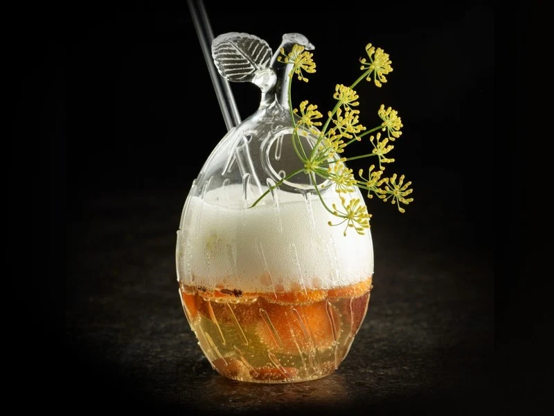 Vaso Mango. ø11 x 17 cm. 500 ml - 1 ud.