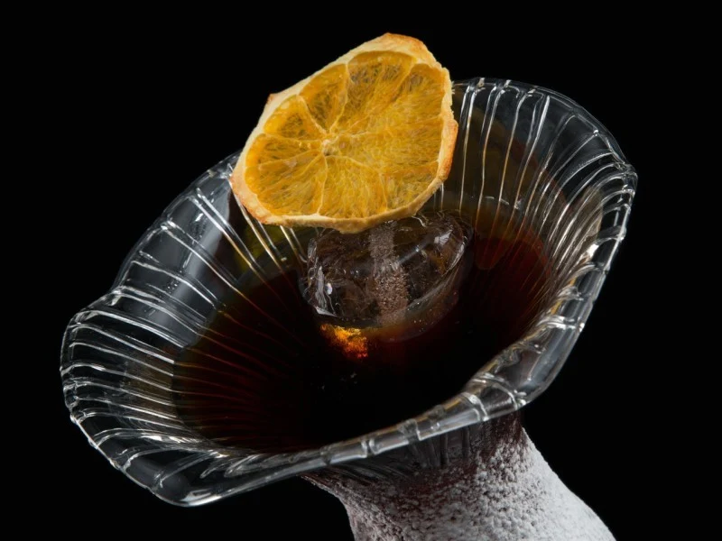 Vaso lactarius. ø13 x 14 cm. 150 ml - 1 ud.