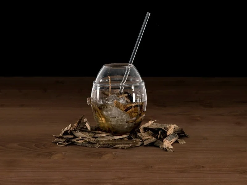 Vaso barrel. ø9 x 12 cm. 500 ml - 1 ud.