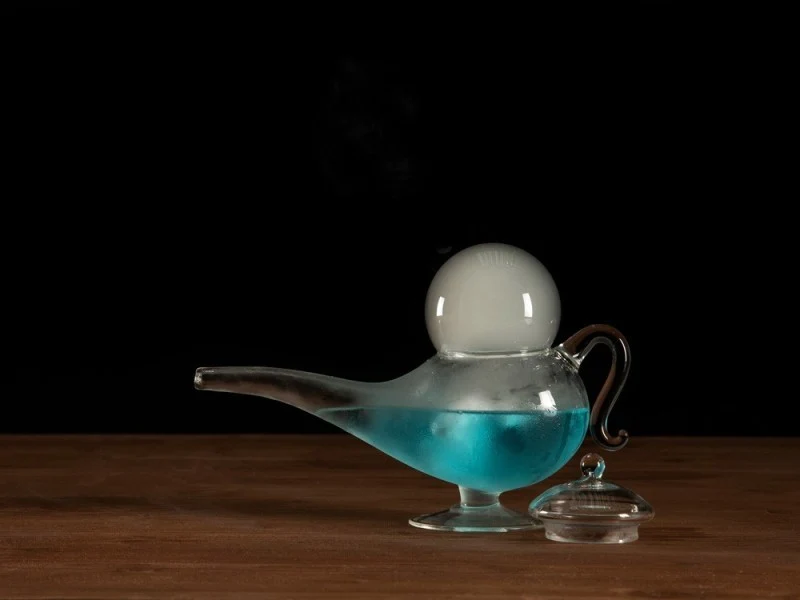 Vaso aladdin. 20 x 7.5 x 12 cm. 230 ml - 1 ud.