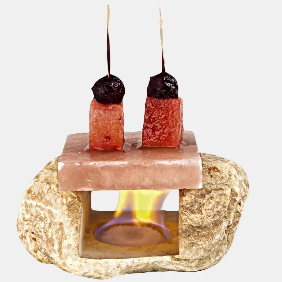 Soporte de marmol para plancha de sal. Medidas Variables (1 Ud) Precio 67,76 €