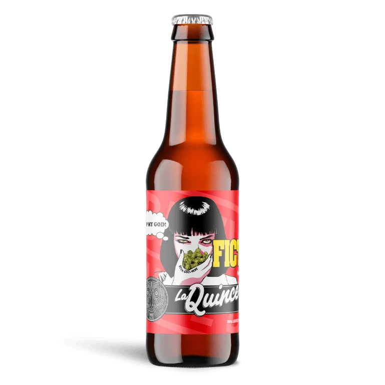 La Quince Hop Fiction, botella de 33 cl