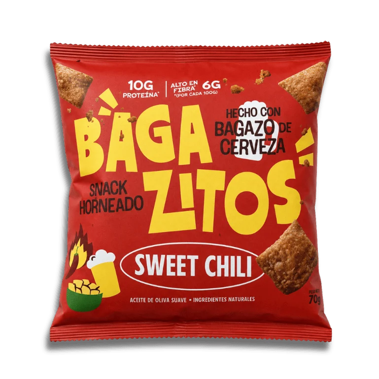 Bagazitos Sweet Chili, bolsa de 70 g
