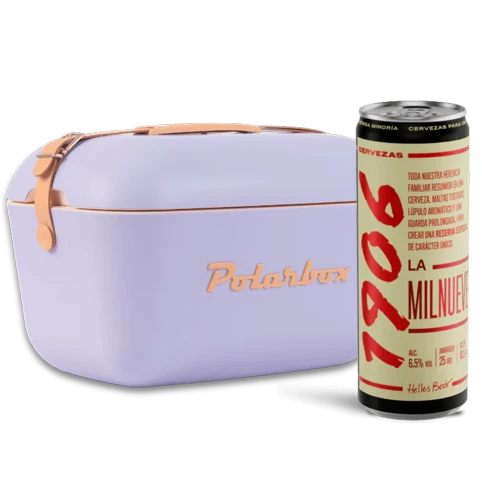 Verano Vintage: Nevera Polarbox Malva + Frigopack 1906 La Milnueve