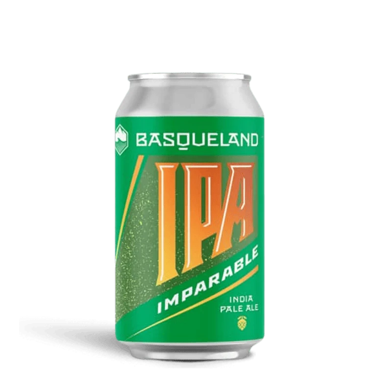 Basqueland Imparable IPA, lata de 33 cl