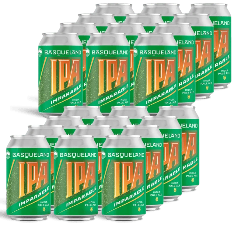 Basqueland Imparable IPA, 24 latas de 33 cl