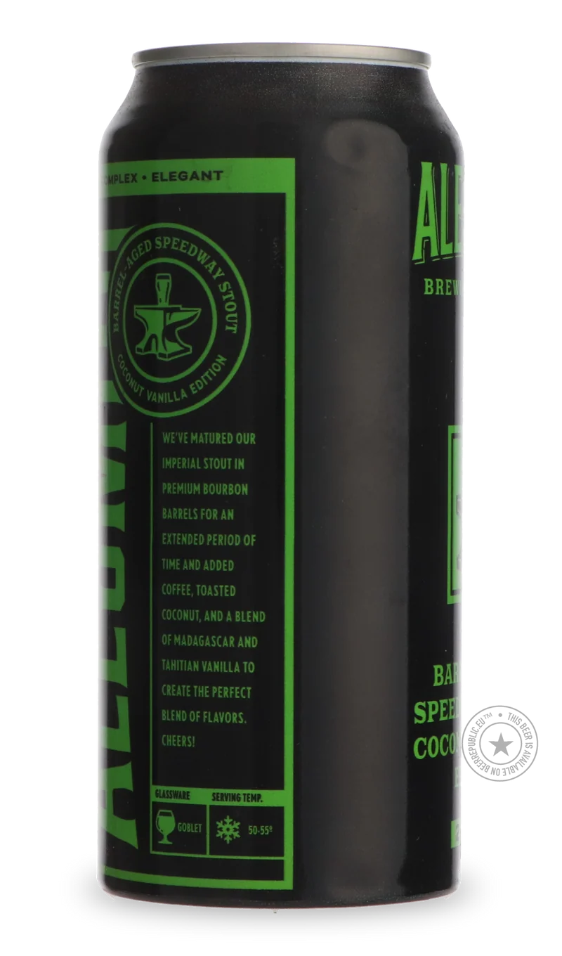 Barrel-Aged Speedway Stout: Coconut Vanilla Edition