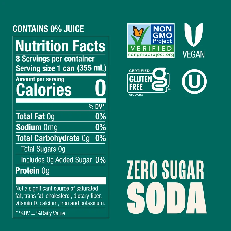 Zevia 6 Flavor Soda Variety Pack