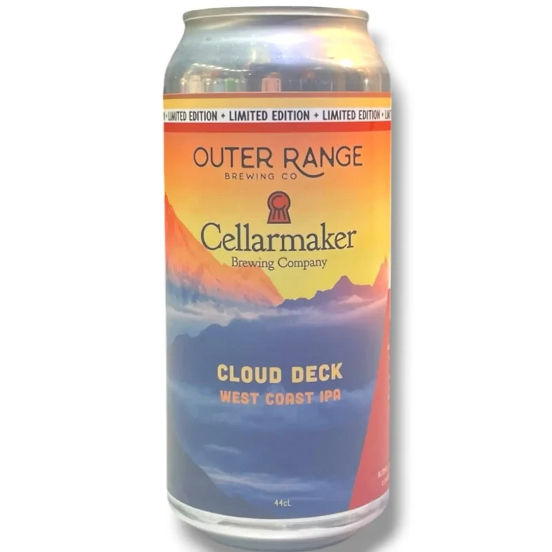 OUTER RANGE X CELLARMAKER CLOUD DECK WEST COAST IPA 44CL