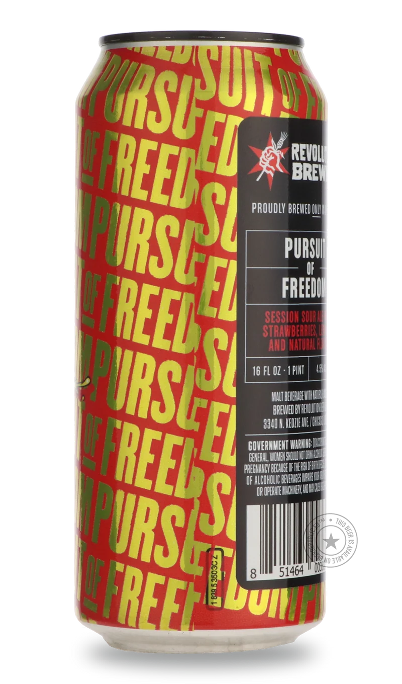 Pursuit of Freedom: Strawberry Lemonade