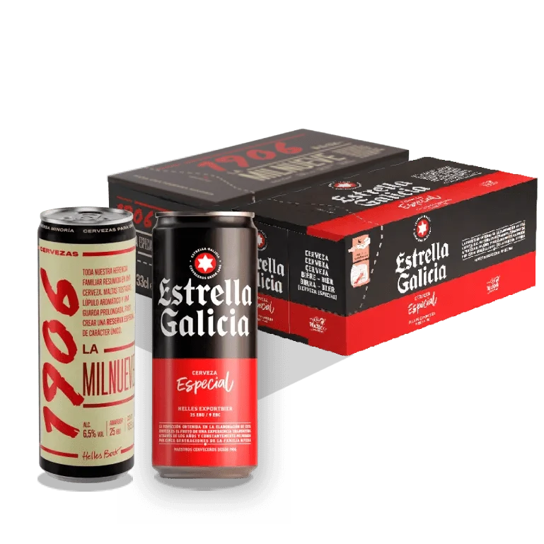 FrigoPacks 1906 La Milnueve y Estrella Galicia Especial