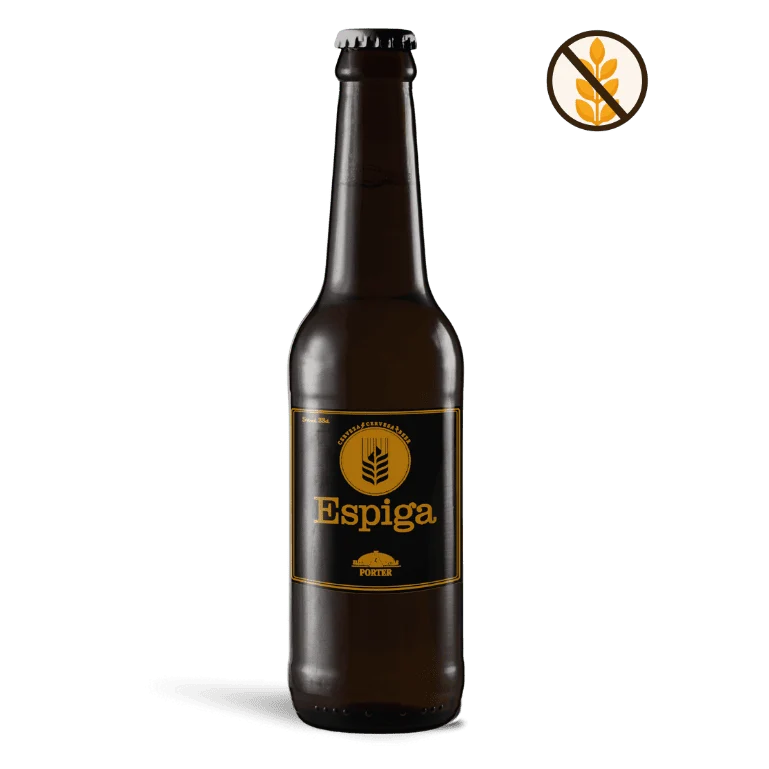 Espiga Porter, botella de 33 cl