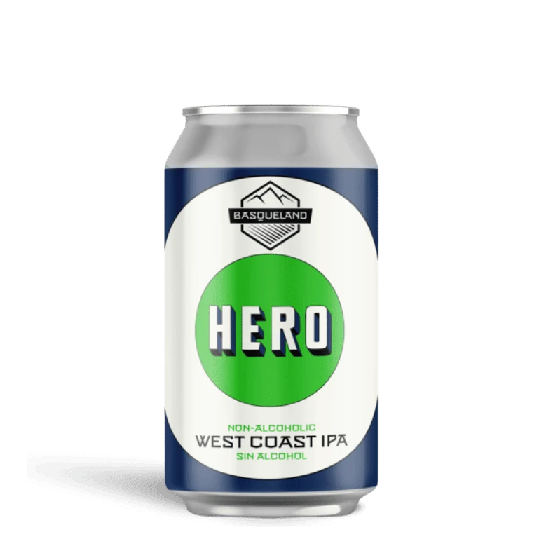 Basqueland Hero West Coast IPA, 24 latas de 33 cl