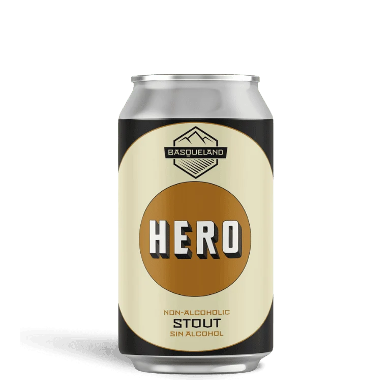 Basqueland Hero Stout, 24 latas de 33 cl