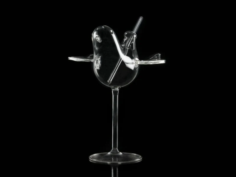 Copa fly like a bird. 15 x 6 x 18 cm. 200 ml - 1 ud.