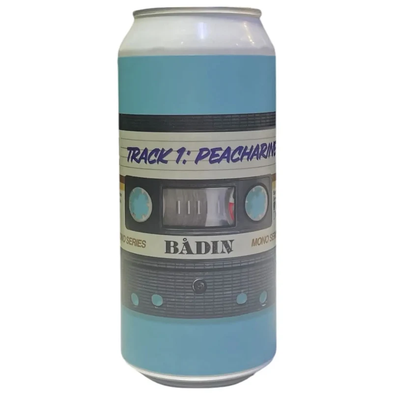 BADIN TRACK 1 PEACHARINE HAZY IPA 44CL