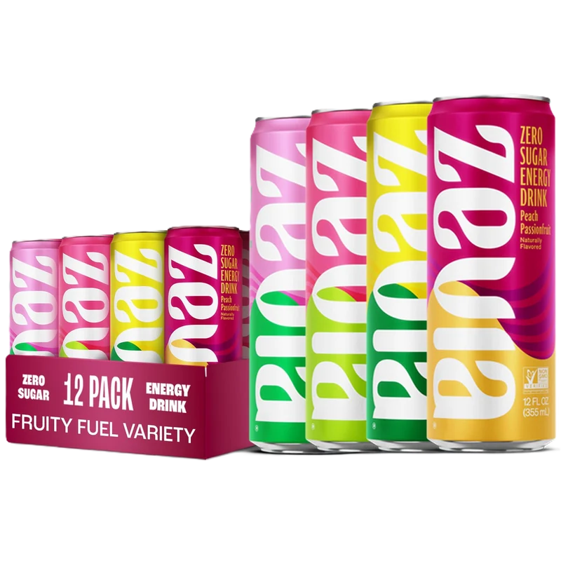 Energy Fruity Fuel 4 Flavor Variety Pack