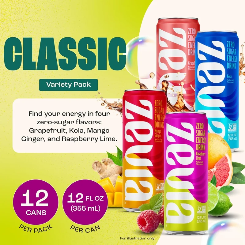 Energy 4 Flavor Classic Variety Pack