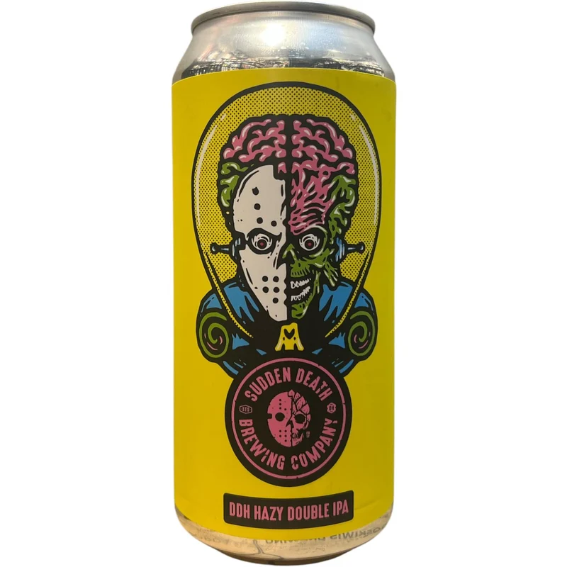 SUDDEN DEATH / ACK!ACK! ATTACK - DDH HAZY DOUBLE IPA - 44CL