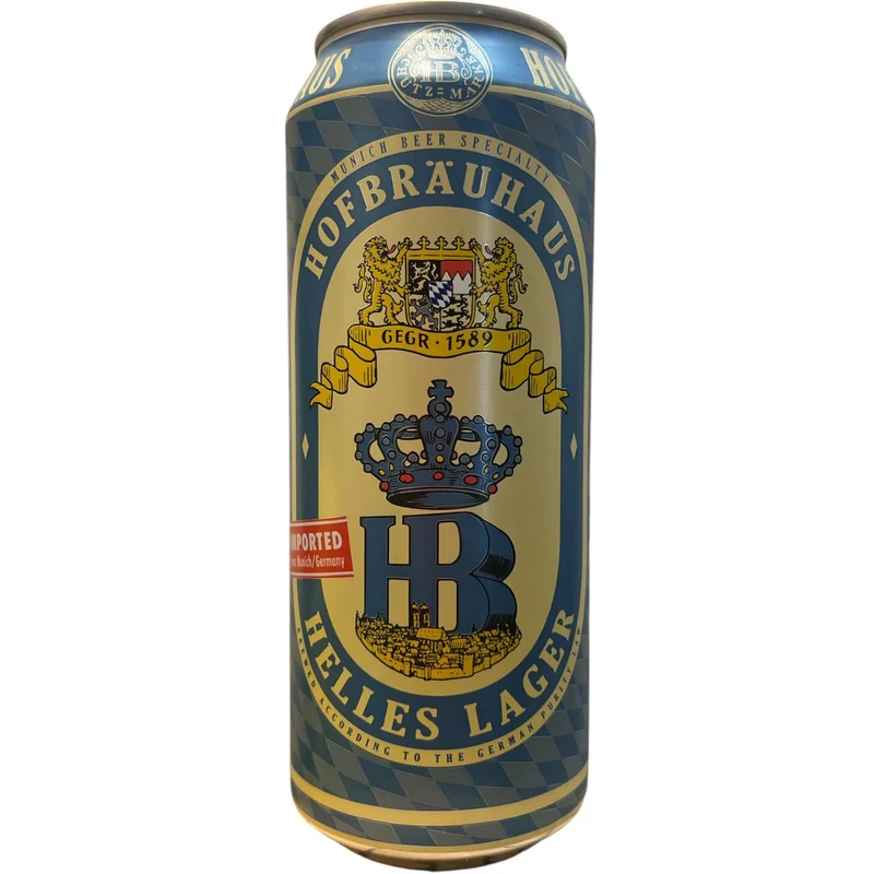 HOFBRAUHAUS - HELLES LAGER - 50CL