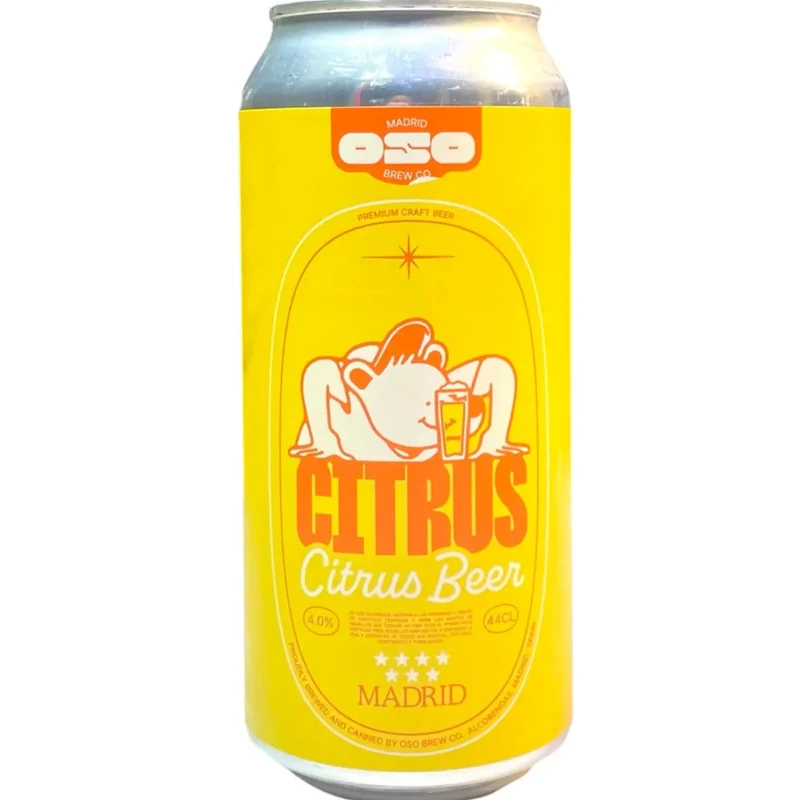 OSO CITRUS BEER CON LIMON 44CL