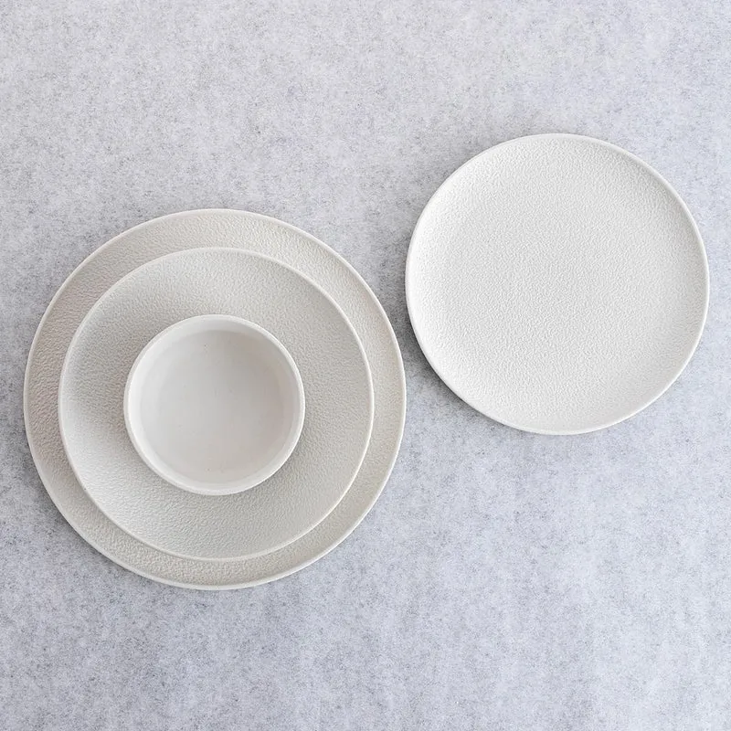 Plato llano porcelana Fosil. ø21 cm. Varios colores - 8 Uds.