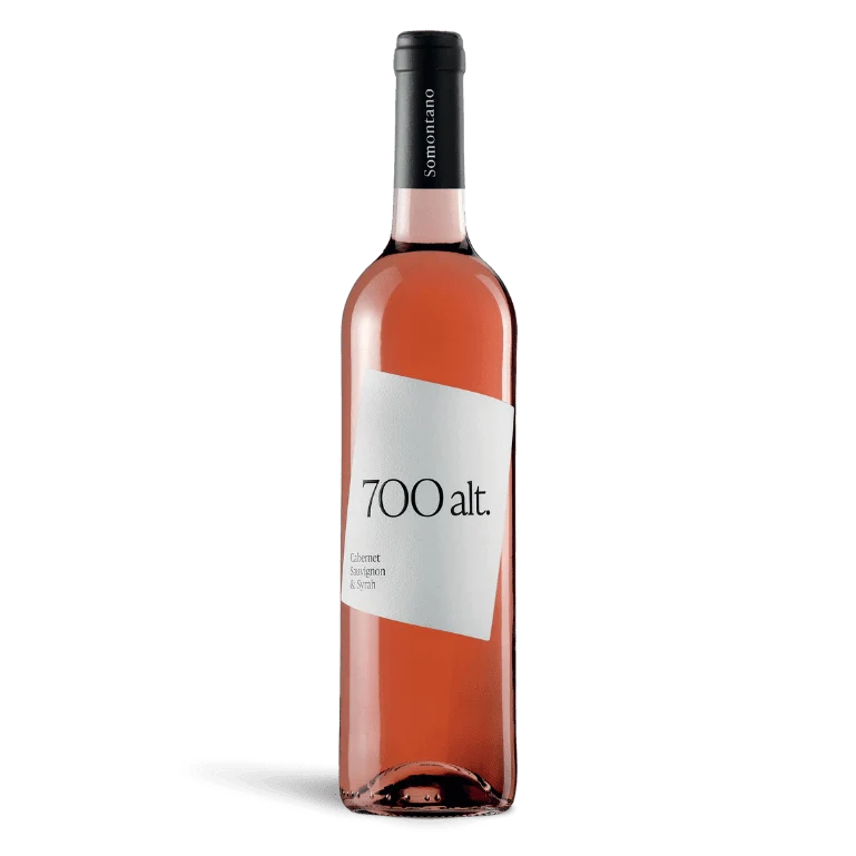 Laus 700 alt. Rosado 2023, 1 botella de 75 cl