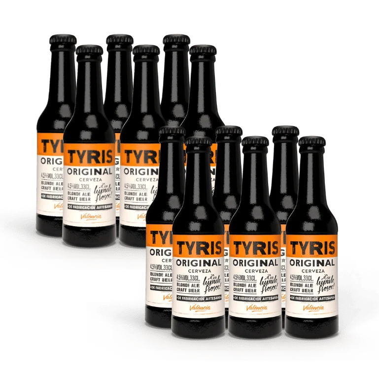 Tyris Original, 12 botellas de 33 cl