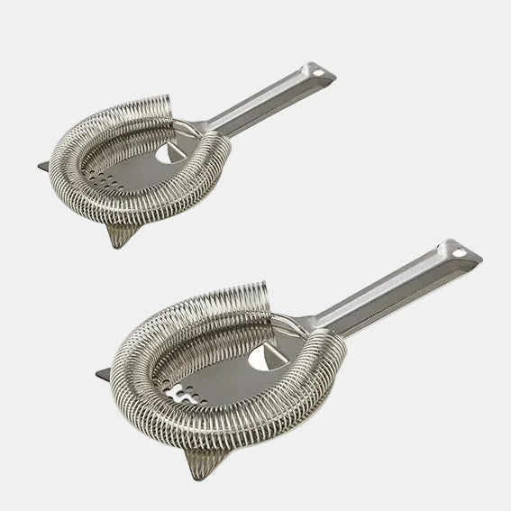 Colador de coctel acero inox brillante ø9 cm. Varios colores (1 Ud)