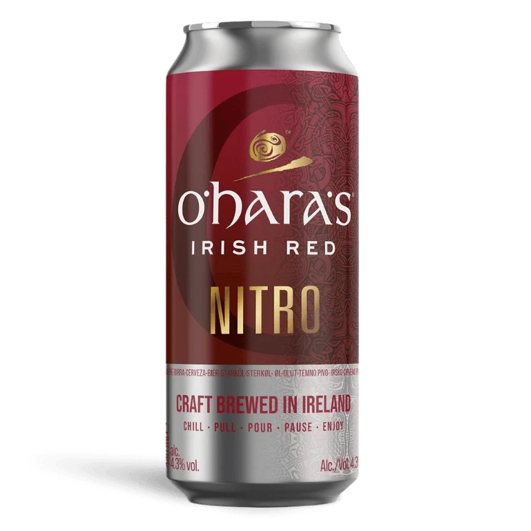 O'Hara's Irish Red Nitro, 6 latas de 44 cl