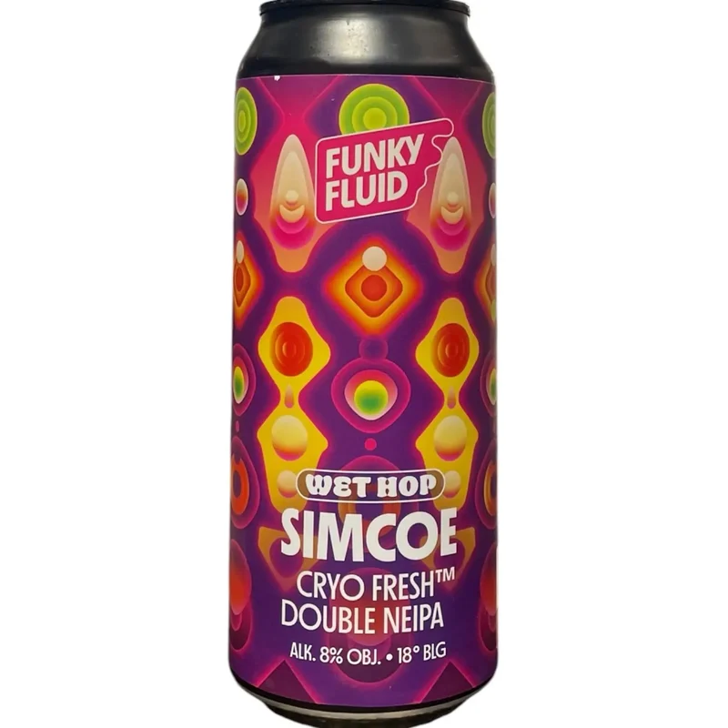 FUNKY FLUID WET HOP SIMCOE DOUBLE NEIPA 50CL