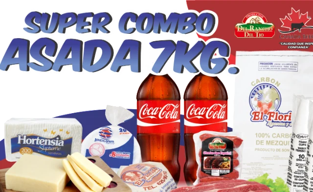 Combo Asada 7kg.