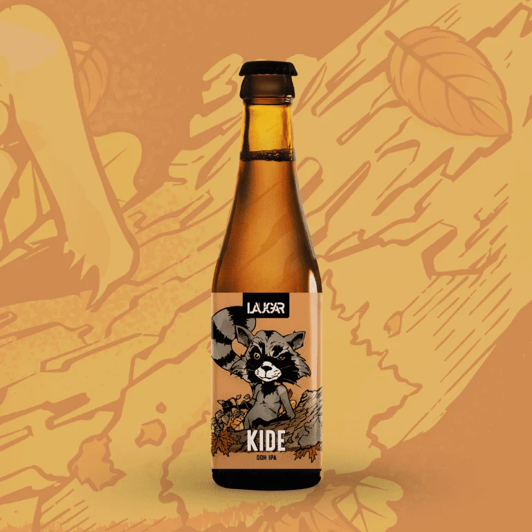 Laugar Kide, botella de 33 cl