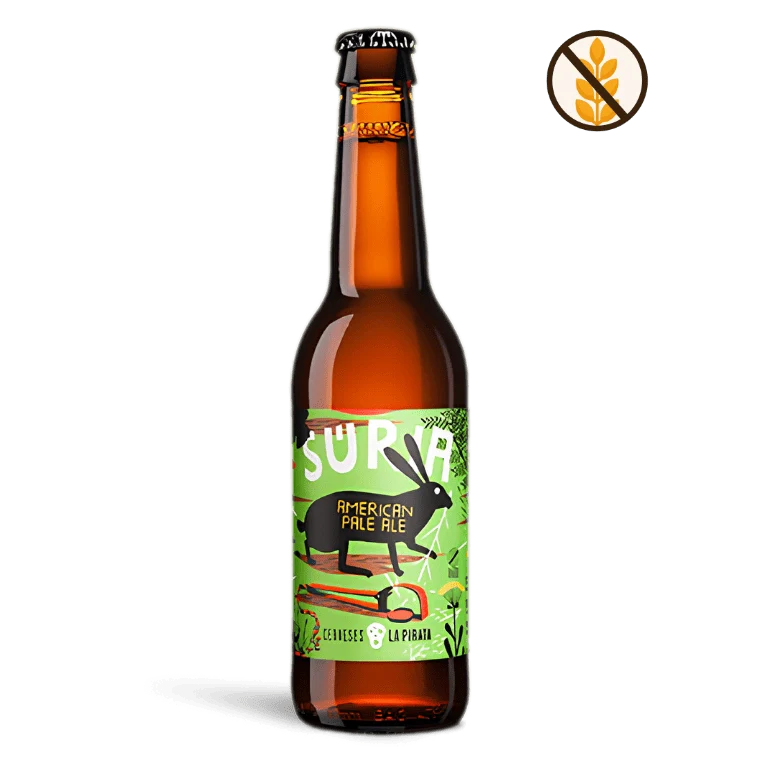 La Pirata Súria, botella de 33 cl