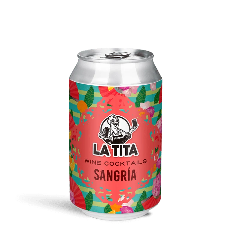 Sangría de La Tita Rivera, 24 latas de 33 cl