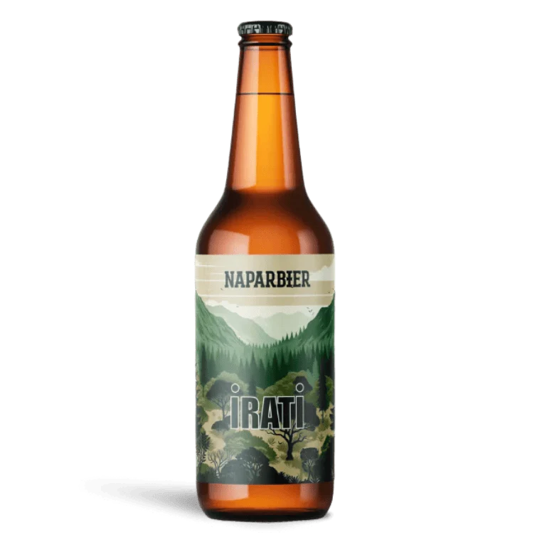 Naparbier Irati, botella de 33 cl