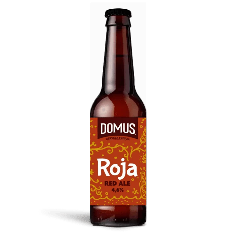 Domus Red Ale, botella de 33 cl