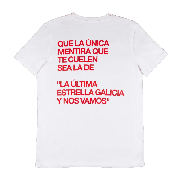 Camiseta Estrella Galicia "La última y nos vamos"