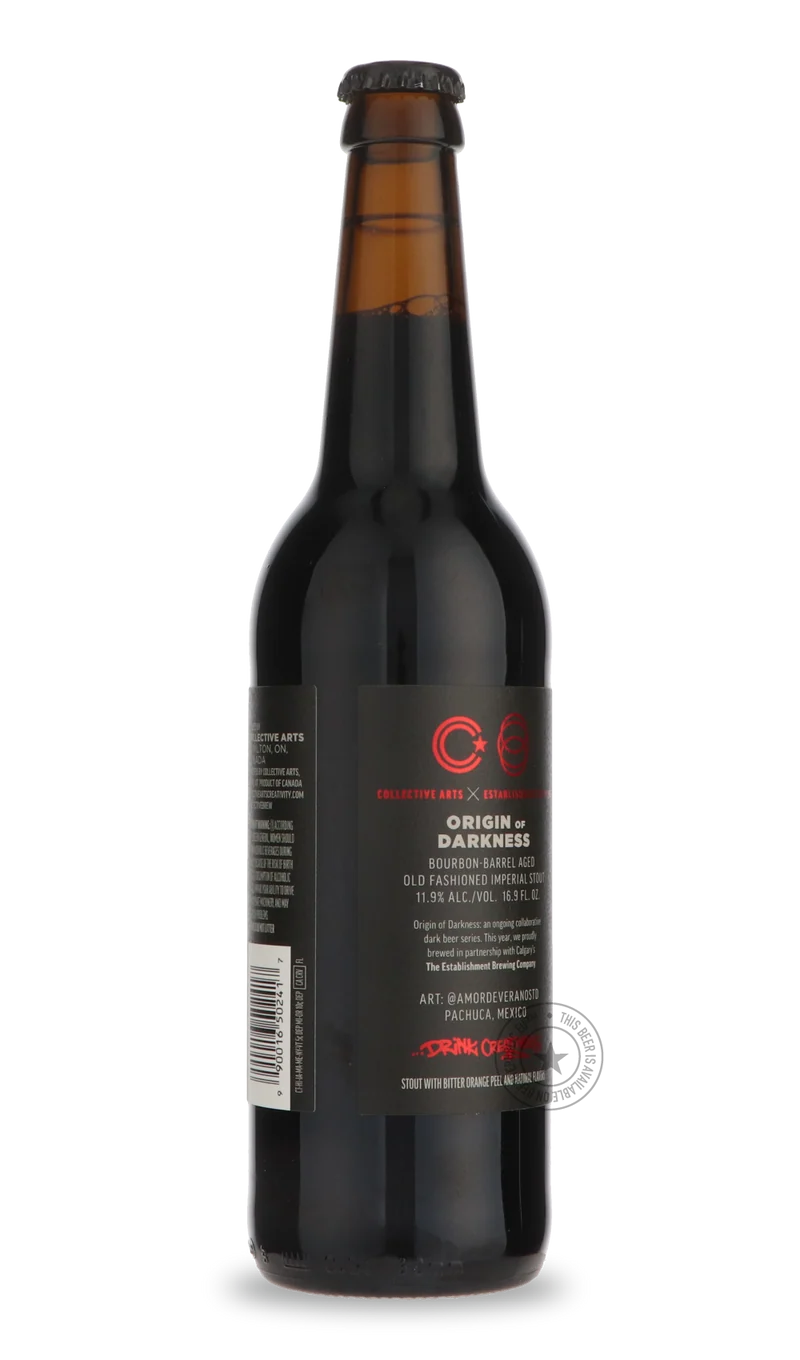 Origin of Darkness Bourbon-Barrel Aged Old Fashioned Imperial Stout / The Establishment