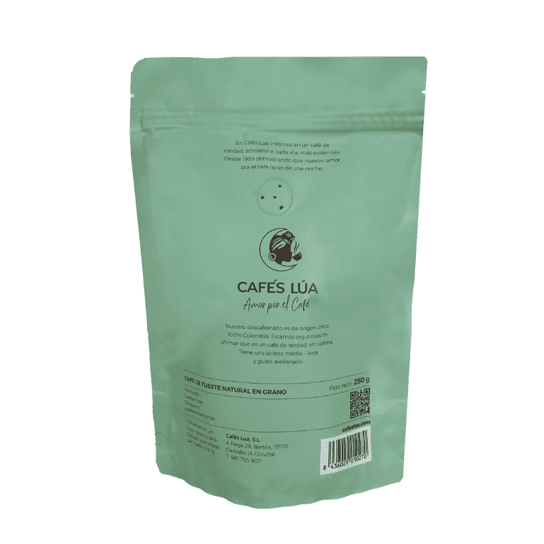 Café natural descafeinado de Cafés Lúa, 250 g