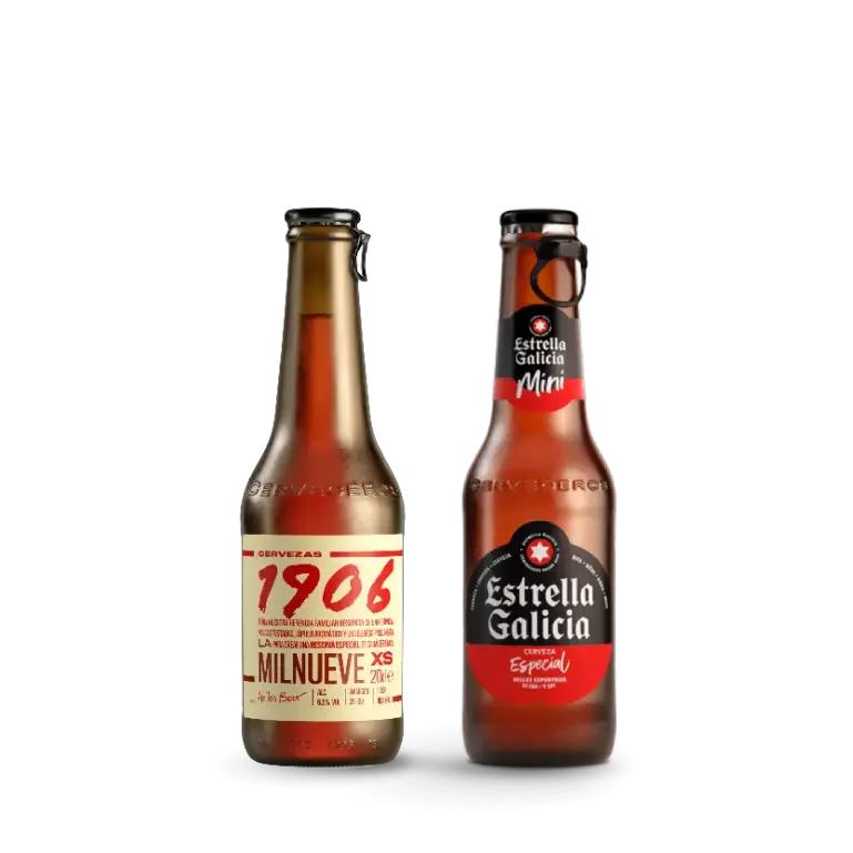 Pack minis: 1906 La Milnueve XS y Estrella Galicia Especial Mini