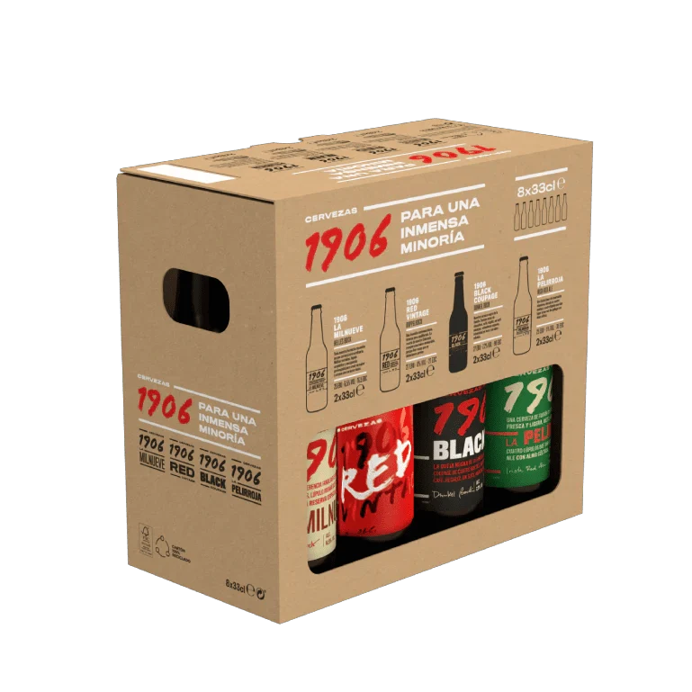 Pack 8 botellas 1906