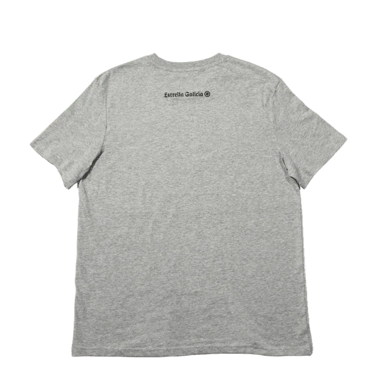 Camiseta Estrella Galicia Edición Bolsillo gris claro