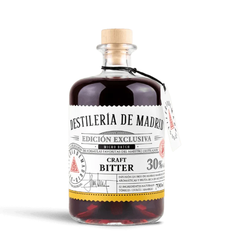 Bitter craft de Destilería de Madrid, 1 botella de 70 cl